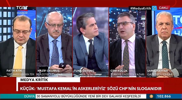 Ardından ise, “Zaten çoğu da AK Parti’de Erdoğan’a göre tavır alır, kendi iradeleri yoktur. Olmadığını da görüyoruz.” cümlesini kurmuştu.