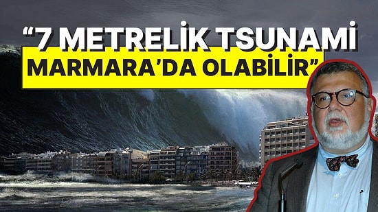 Celal Şengör Olası Marmara Depremi’nin Ardından 7 Metrelik Tsunami Beklendiğini Açıkladı