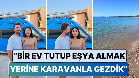 Evlendikten Sonra Eve Çıkmak Yerine Karavan Alan Çift Yaşadıkları Süreci Anlattı