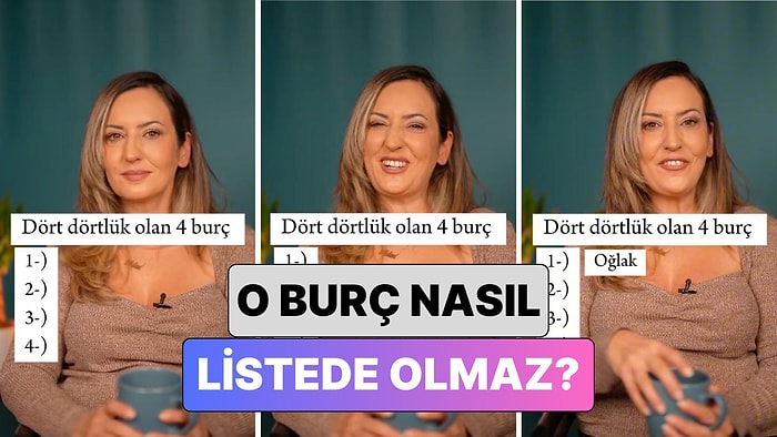 O Burç Nasıl Listede Olmaz? Astrolog Tuğba Karadayı "Dört Dörtlük Olan" Burçları Sıraladı