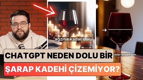 Hiç Kimse Başaramamıştı: ChatGPT Neden Tam Dolu Bir Şarap Kadehi Çizemiyor?