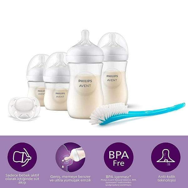 6. Philips Avent Natural Response Hoşgeldin Bebek Hediye Seti