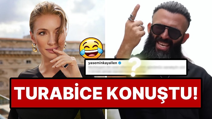 Yasemin Kay Allen'dan Turbo Turabi'nin Kulak Kanatan 'İngilizce' Türküsüne Anlayacağı Dilden Yorum!