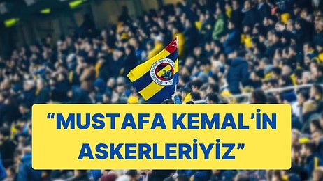 Fenerbahçe Tribünlerinden İhraç Edilen Teğmenlere Destek Geldi