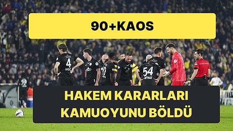 Fenerbahçe-Çaykur Rizespor Maçı Hakeminin Performansı Sosyal Medyayı Böldü