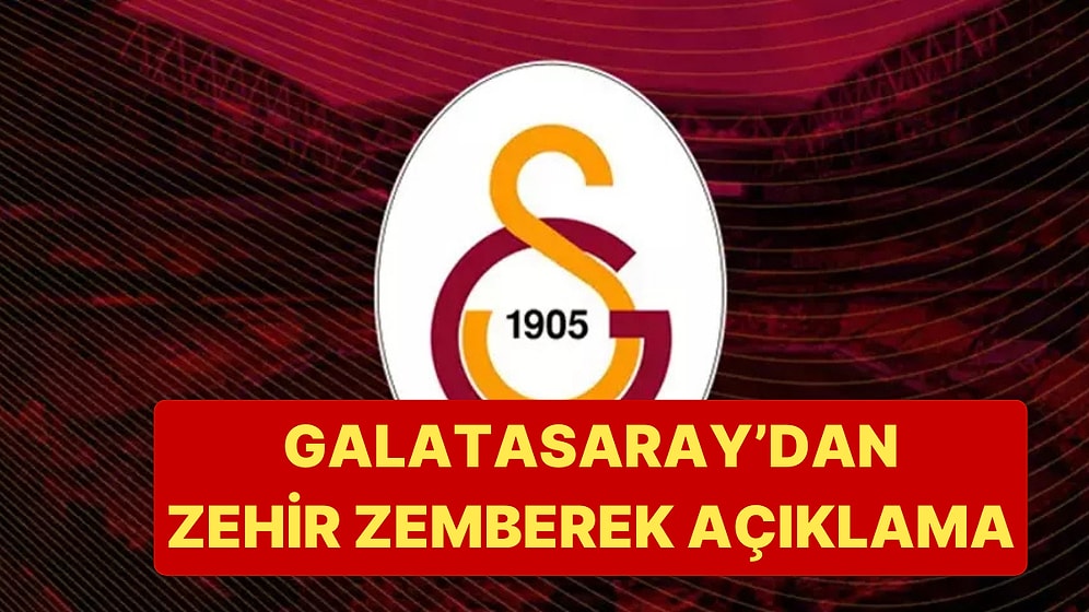 Fenerbahçe-Çaykur Rizespor Maçının Ardından Galatasaray'dan Sert Açıklama