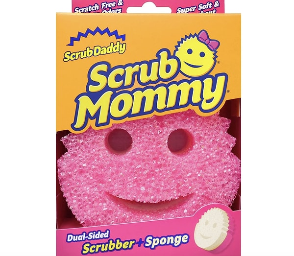 8. Scrub Daddy Çift Yüzeyli Bulaşık Süngeri