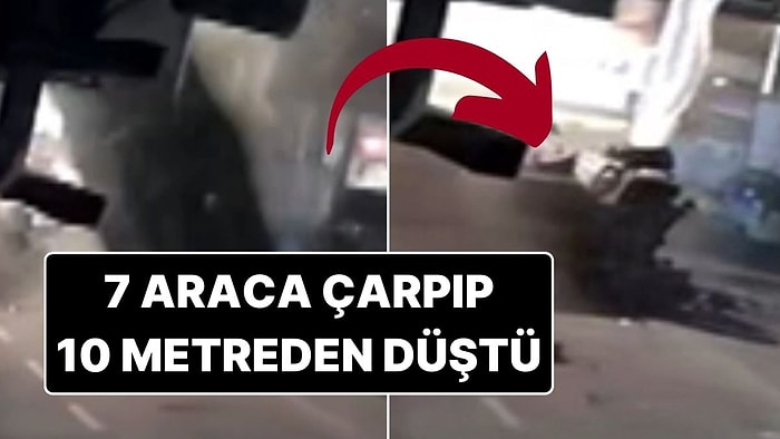 Freni Boşalan Kamyon 7 Araca Çarpıp 10 Metre Yüksekten Düştü: 3 Kişi Öldü, 22 Kişi Yaralı