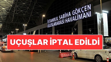 Uçuşların Yüzde 10’u İptal: Sabiha Gökçen Havaalanı’nda Kar Yağışı Hazırlığı