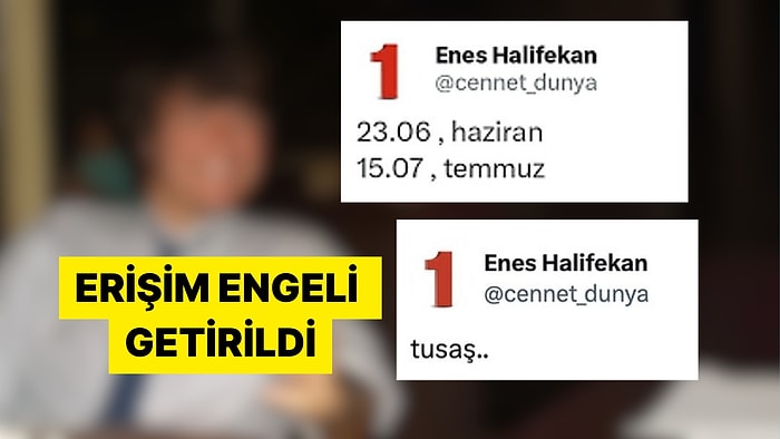 Twitter'ın Gizemi Çözülemeyen Hesabı Enes Halifekan'a Erişim Engeli Getirildi