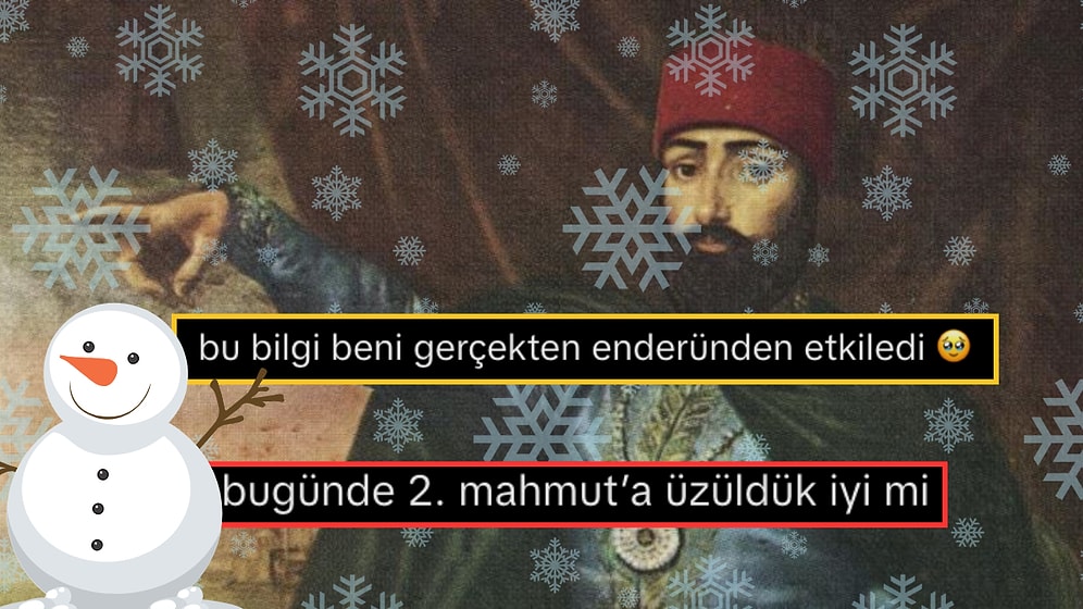 En Sevdiği Mevsim Kıştı: Ancak Bir Kere Bile Kartopu Oynayamadı! İkinci Mahmud’un Hüzünlü Kartopu Hikayesi