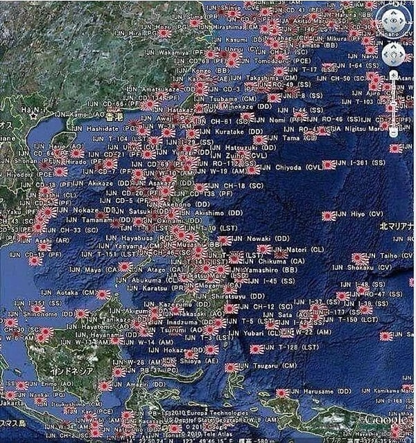 9. İkinci Dünya Savaşı'nda batan Japon gemileri