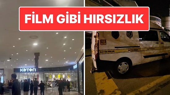 Adana’da Film Gibi Soygun: Hırsız AVM’nin Tavan Arasında Aranıyor