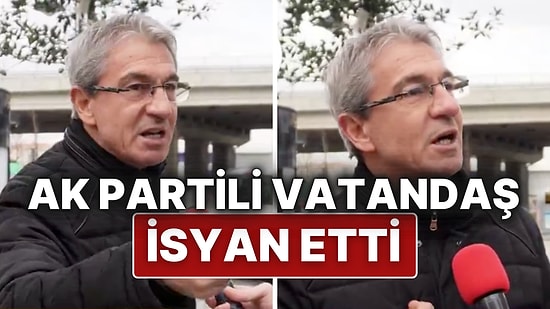 22 Yıldır AK Parti'ye Oy Veren Vatandaş, Cumhurbaşkanı Recep Tayyip Erdoğan'ın Boykot Çağrısına İsyan Etti