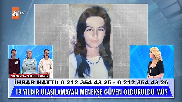 Şırnak’ın İdil ilçesinde yaşayan Menekşe Güven, dört çocuğunu ardında bırakarak 2006 yılında kayboldu. Annesinin ardından gözyaşı döken üç kız kardeş, yıllarca cevapsız sorularla büyüdü.