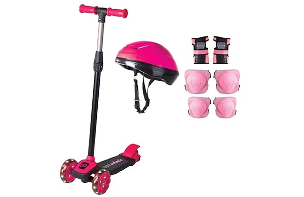 Cool Wheels Scooter ve Kasklarda Sepette %25 İndirim