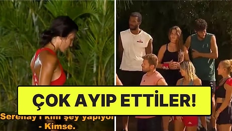 Kırmızı Takımdan Büyük Ayıp! Survivor Elemesinde Serenay'ı Bir Kişi Bile Desteklemedi