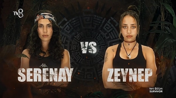 Survivor 2025'in son bölümünde eleme düellosu izledik. Zeynep ve Serenay'ın yarıştığı gecede Serenay, Zeynep'i 5-0 yenerek yarışmaya devam etti.