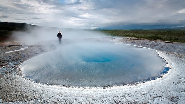 İzlanda, Geyser termal temizliği ile öne çıkıyor.