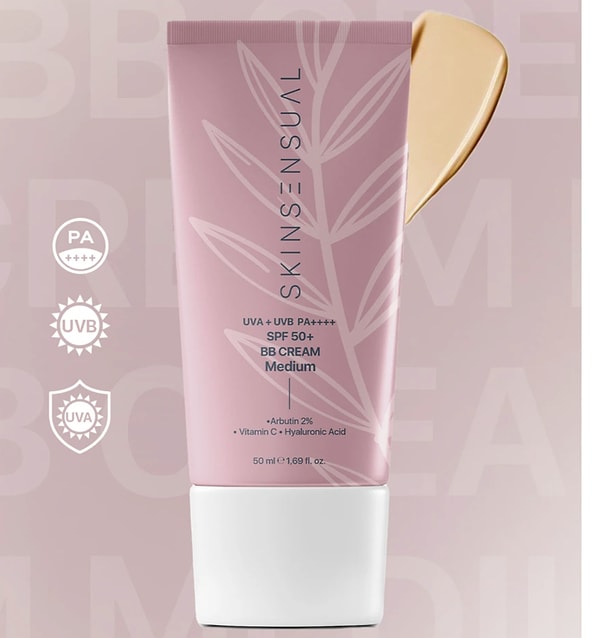 Skin Sensual Bb Krem Medium | 50 Spf Uva/Uvb Pa++++ Aydınlık Ve Canlılık