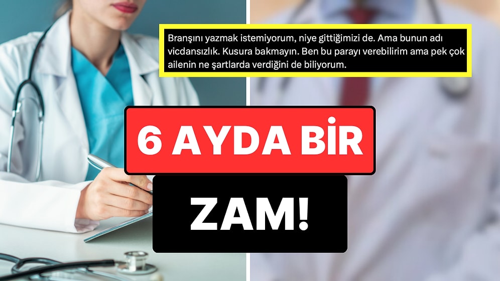 "Bunun Adı Vicdansızlık": Doktorunun Muayene Ücretine Zam Yapmasından Dem Vuran Kullanıcı Tartışma Yarattı