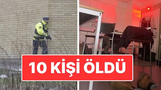 İsveç’te Okula Silahlı Saldırı: 10 Kişi Hayatını Kaybetti