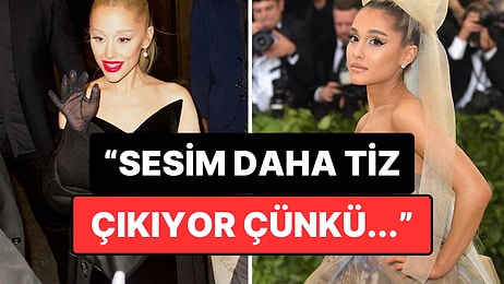 Ariana Grande Röportajlarda Sesinin Doğal Olmadığını İddia Edenlere Son Noktayı Koydu