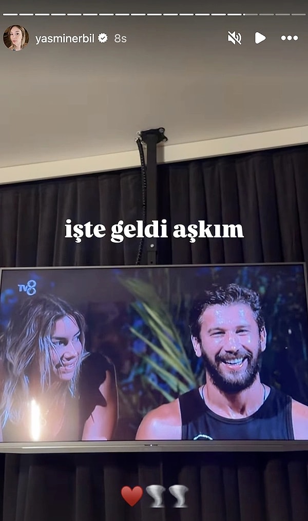 12. Survivor 2025'e yedeklerden dahil olan Yiğit Poyraz'ın gelişi Survivor seyircisini epey heyecanlandırdı. Poyraz'ın sevgilisi Yasmin Erbil, sosyal medya hesabından yaptığı paylaşımlarla erkek arkadaşına destek olmayı ihmal etmedi. İşte o paylaşımlar...