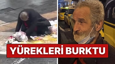 Aydın’da Yürek Burkan Görüntü: Düşürdüğü Erzak Kolisini Toplamaya Çalışan Yaşlı Adama Ulaşıldı