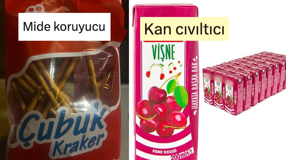 Markette Satılan Ürünleri Tıbbi Amaçla Kullanarak Güldüren Kişiler