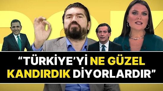 Rasim Ozan Kütahyalı, Fatih Portakal Yüzünden Ece Üner’e Yüklendi: "Kendisi Halk TV'de Kocası Kanal D'de"