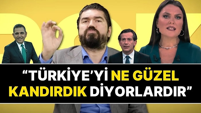 Rasim Ozan Kütahyalı, Fatih Portakal Yüzünden Ece Üner’e Yüklendi: "Kendisi Halk TV'de Kocası Kanal D'de"