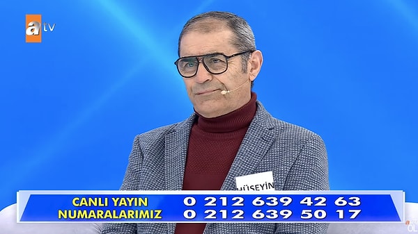 En sevilen gündüz kuşağı programlarından biri olan Müge Anlı ile Tatlı Sert'in kapısını çalan Hüseyin Yıldırım, 1979 yılından bu yana göremediği kızını bulmak için stüdyoya geldi.