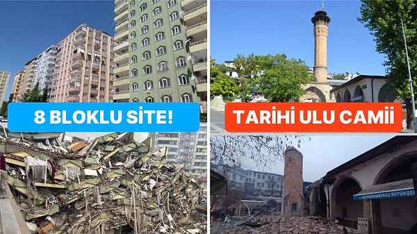 Birçok tarihi yapı yerle bir oldu, insanların büyük hayallerle oturduğu toplam 518 bin konut yıkıldı veya ağır hasar alarak yaşanmaz hale geldi.