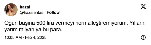 X’te ‘@hazalentas’ isimli kullanıcı, haklı bir isyanını dile getirdi 👇
