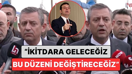 Özgür Özel Hapis İstemiyle Dava Açılan Ekrem İmamoğlu Hakkında Konuştu: "Bu Ne Korkuymuş Arkadaş?"