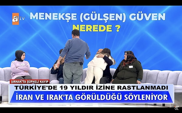 Nurcan "Bizi kovsan da kapında yatarım." deyince Anlı, "O zaman babana söyle yayına katılsın. Ortaya çıkabileceklere karşı kendinizi hazırlayın." dedi.