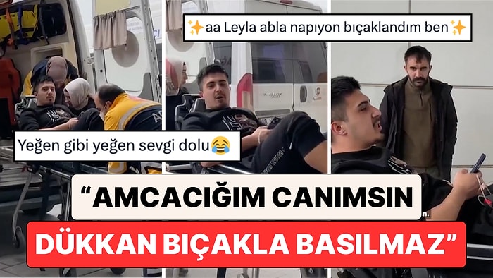 Mersin'de Amcası Tarafından Bıçaklanan Gencin Akılalmaz Rahatlığı: "Aa Leyla Abla Bıçaklandım Ben"