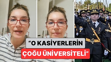 Bir Kadın İhraç Edilen Teğmenlerimiz İçin "Şimdi Kasiyerlik Yapsınlar" Diyenelere Tepki Gösterdi