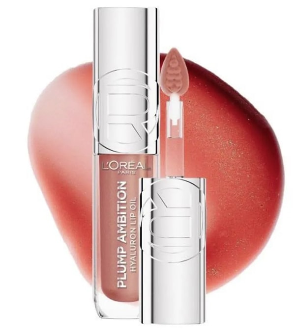 L'Oreal Paris Plump Ambition Hyaluron Lip Oil Besleyici ve Nemlendirici Dudak Parlatıcısı