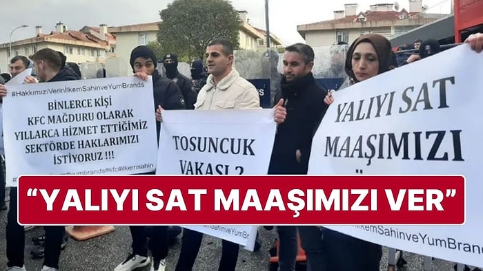 KFC ve Pizza Hut Kapandı, Çalışanlar İşsiz Kaldı! İşçiler Parasını İstiyor: "Yalıyı Sat Maaşımızı Ver"