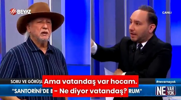 Türker Akıncı anlaşılır bir anlatım olmadığını iddia etti, Prof. Dr. Şener Üşümezsoy ise kendisinin onu dinlemediğini dile getirdi.