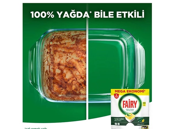 Fairy Bulaşık Makinesi Deterjanı Tableti