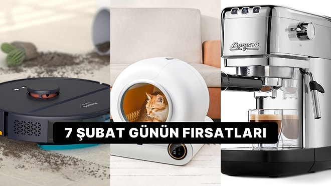 Bugün İndirimde Neler Var? Haustier Otomatik Kedi Tuvaleti'nden Robot Süpürgeye 7 Şubat 2025 Günün Fırsatları