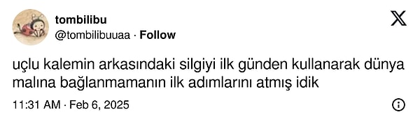 Bir de tespit...