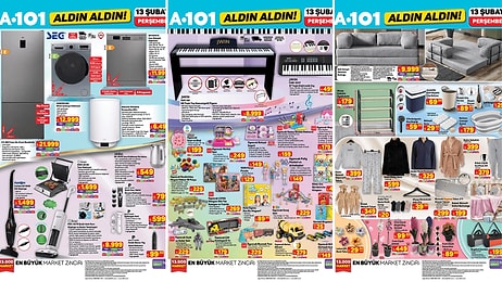 A101'e Şarjlı Islak Kuru Dikey Süpürge Geliyor! 13 Şubat 2025 A101 Aldın Aldın Kataloğu