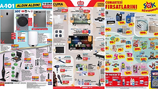 İndirim Günleri Başlıyor! 8 - 14 Şubat Haftasında A101, BİM ve ŞOK Aktüel Ürünler Listesinde Ne Var?
