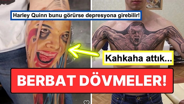 Yaptırdıkları Göz Kanatan Dövmelerle Görenlere Hayatı Uzun Uzun Sorgulatan Acayip Kişiler