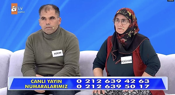 Ailesinin yanından 4 ay önce kaybolan Hatice Demir için annesi ve babası Müge Anlı'ya başvurdu. Müge Anlı, 4 aydır sesini bile duyamayan anne-baba ile kızlarını kavuşturdu. Telefon bağlantısı ile katılan Hatice, kuzeninin eşi ile kaçtığını söyledi. Kuzeninin eşi, yani Hatice'nin kaçtığı Ufuk yayına bağlanıp Müge Anlı'yı polise şikayet etmekle tehdit edince Anlı, sert çıktı.