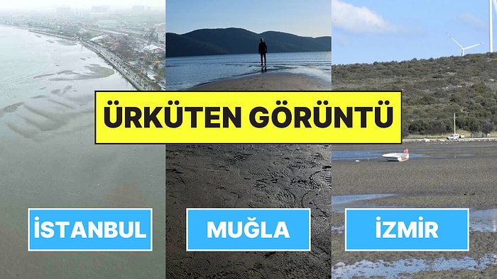 İstanbul, İzmir ve Muğla’da Deniz Çekildi: "Deprem Habercisi mi?" Sorusuna Uzmanlardan Yanıt Geldi